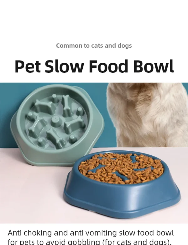 PaceBite™ Anti-Gulping Pet Bowl
