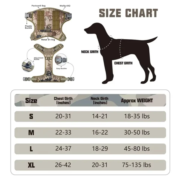 MaxControl™ No-Pull Reflective Dog Harness
