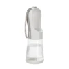 Portable Dog Water Bottle With Food Container Travel 2 in 1 Pet Water Dispenser For Small Large Dogs Cat Labrodor Drinking Bowls