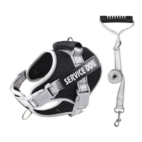 Sf91cc2934a7648e09c79f6ecdc5c1cd7j.webp PowerPup™ Adjustable Dog Harness & Leash Set